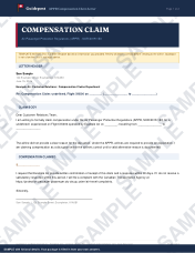 APPR Compensation Claim Letter
