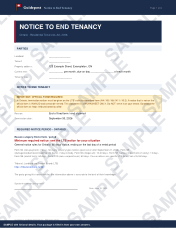 Notice & Documentation Package