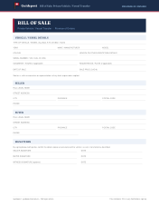 Ontario bill of sale template